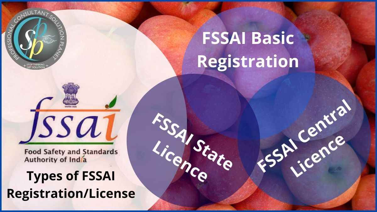 Types of food licence